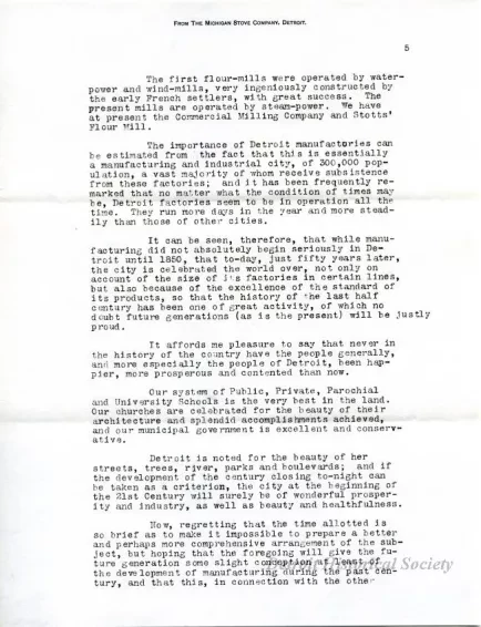 Letter - The Michigan Stove Company