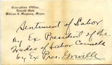 Envelope - Sentiment of Labor