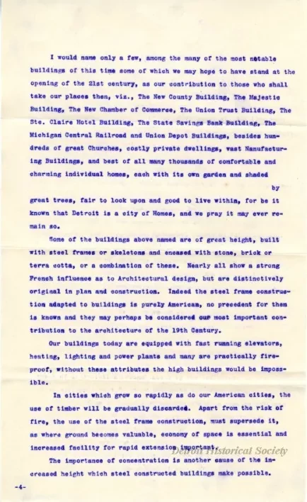 Letter - Rise of Architecture in Detroit