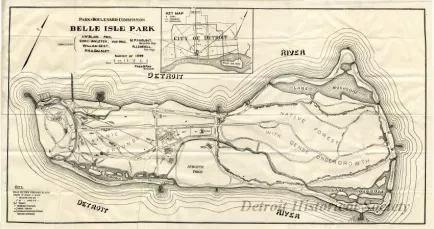 Map - Belle Isle Park
