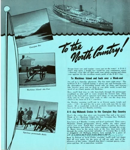 Brochure - For Your Vacation, 2 Gloriously Gay D&C Cruises