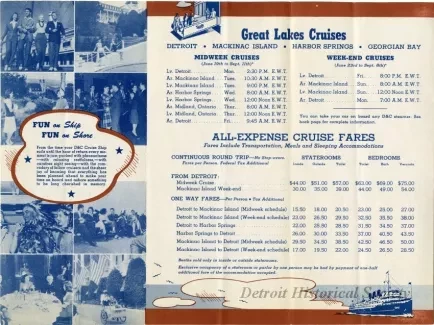 Brochure - Cruises on the famous cruise ship "WESTERN STATES"