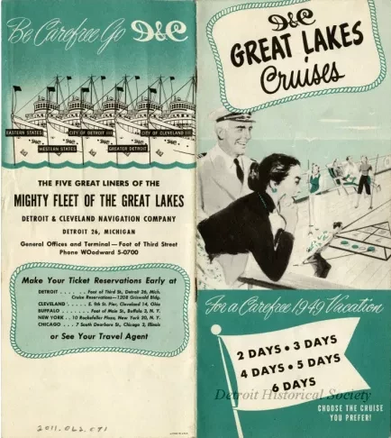Booklet - D&C Great Lakes Cruises
