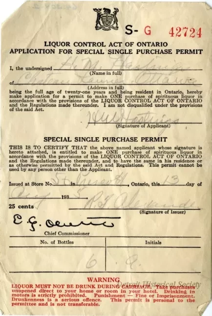 Application, License