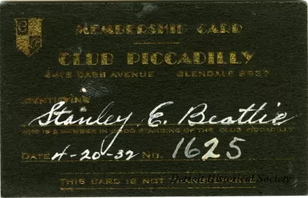 Card, Membership
