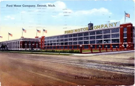 Postcard - Ford Motor Company, Detroit, Mich. - Ford Motor Company, Detroit, Mich.