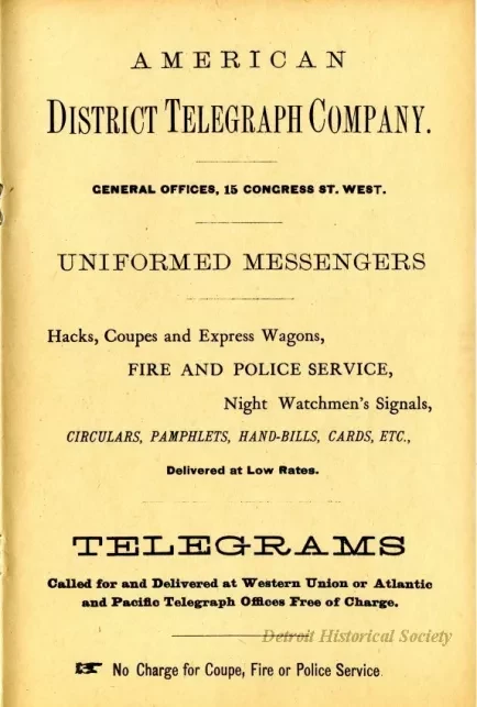 Directory, Telephone - The Speaking Telephone!
List of Subscribers connected with the Central Office System