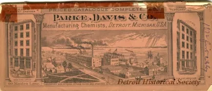 Catalog - Parke, Davis & Co. Manufacturing Chemists, Detroit, Michigan, U.S.A., Priced Catalogue Complete, 1886