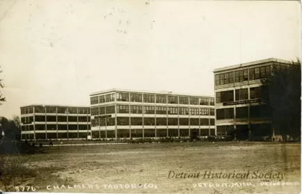 Postcard - Chalmers Motor Co. Detroit, Mich.