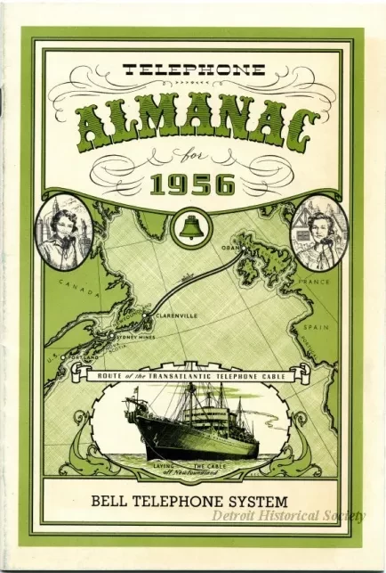 Booklet - Telephone Almanac for 1956