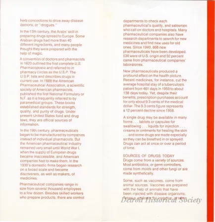 Brochure - The Drug Industry--A Story With No End