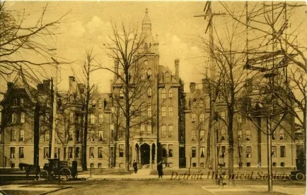 Postcard - Harper Hospital