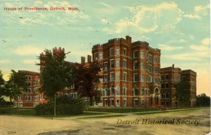 Postcard - House of Providence, Detroit, Mich.