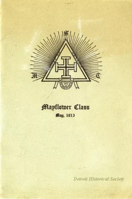 Program - Mayflower Class, May, 1913