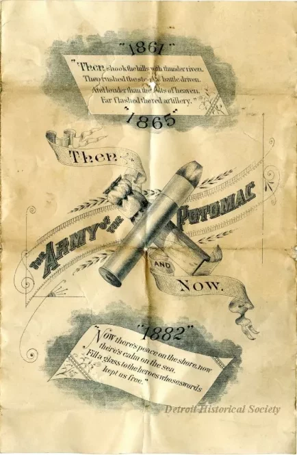 Program - The Army of the Potomac, Then and Now