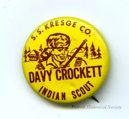 Pin - Davy Crockett
Indian Scout