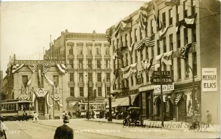 Postcard - Hotel Norton, Detroit, Mich - Hotel Norton, Detroit, Mich.