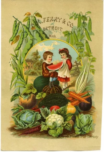 Engraving - Seed Annual, 1883