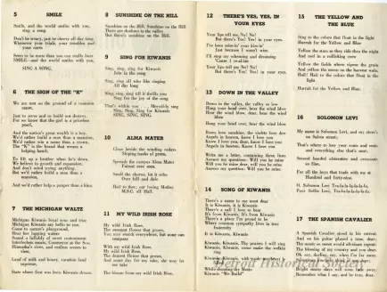 Booklet - Official Songs