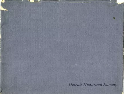 Booklet - The Pontchartrain Club