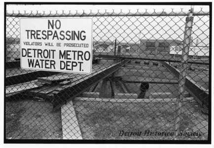 Print, Photographic - Detroit Water Pumping Station, Belle Isle