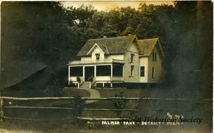 Postcard - Palmer - Park - Detroit - Mich -