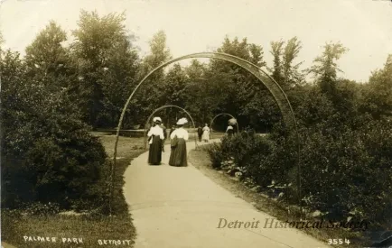 Postcard - Palmer Park, Detroit
