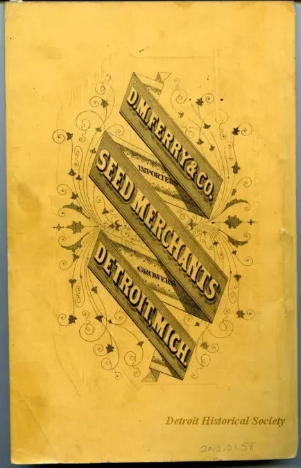 Catalog - D. M. Ferry & Co.'s Seed Annual 1876