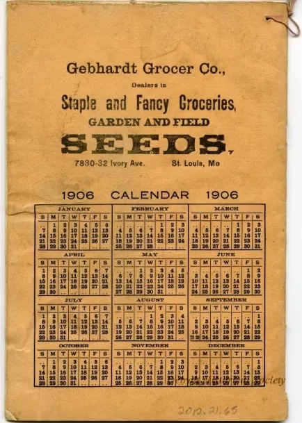 Catalog - 1906 Universal Almanac and Catalogue of Seeds