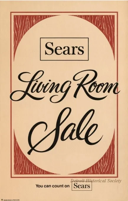 Poster, Advertisement - Sears