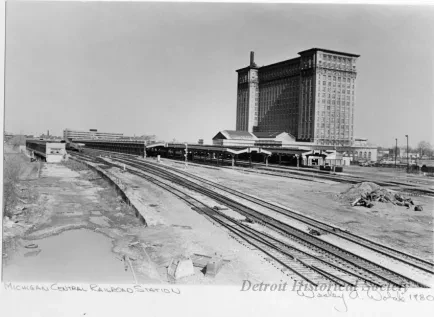 Print, Photographic - Michigan Central Railroad Station
