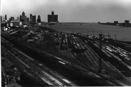 Print, Photographic - Railroad Yard