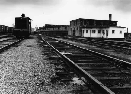 Print, Photographic - Grand Trunk Railroad Yard