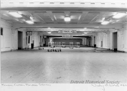 Print, Photographic - Michigan Central Railroad Station
