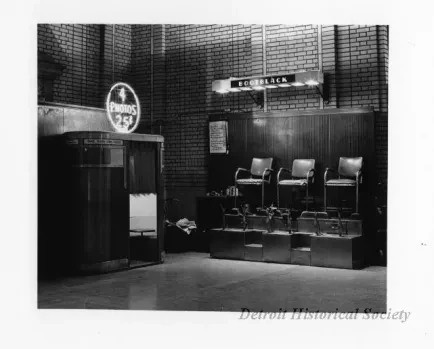 Print, Photographic - Main Lobby - Bootblack