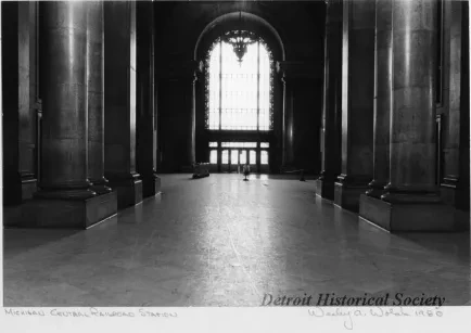Print, Photographic - Michigan Central Railroad Station