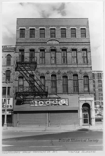 Print, Photographic - Oddfellows Halls - Randolph St. Det.