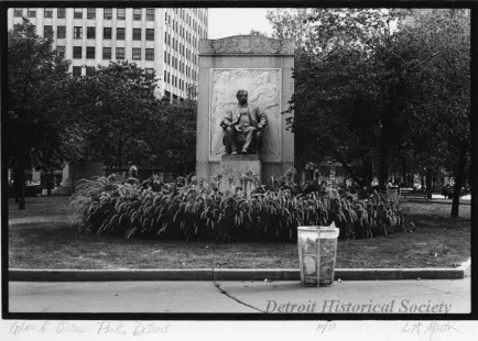 Print, Photographic - Grand Circus Park, Detroit