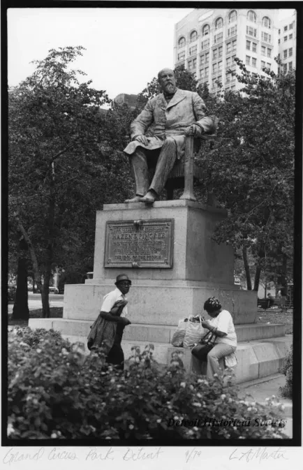 Print, Photographic - Grand Circus Park, Detroit