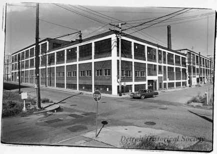 Print, Photographic - Corner of Franklin and Chene Looking East