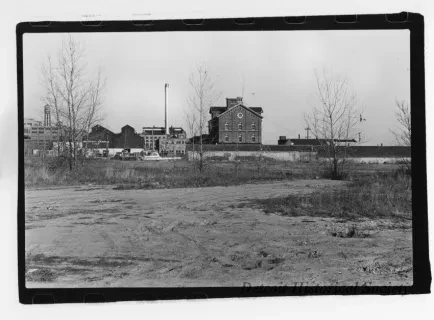 Print, Photographic - Vacant Space Running From River to Wight, Facing West