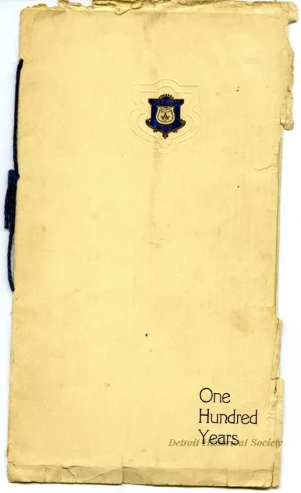 Program - One Hundred Years