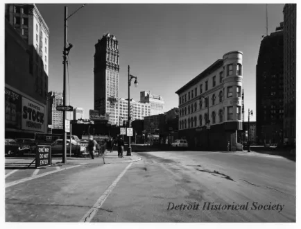 Print, Photographic - Corner of Cass and Grand River