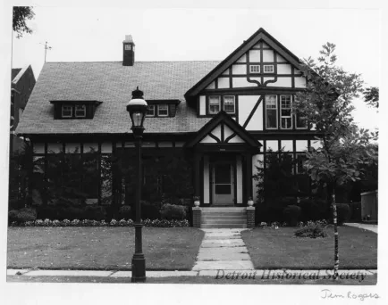 Print, Photographic - Detroit Indian Village, Iroquois St.
