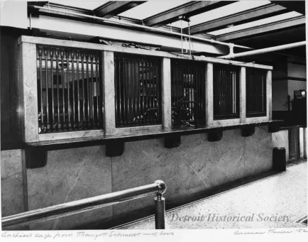 Print, Photographic - Cashier's Cage From Traugott Schmidt and Sons