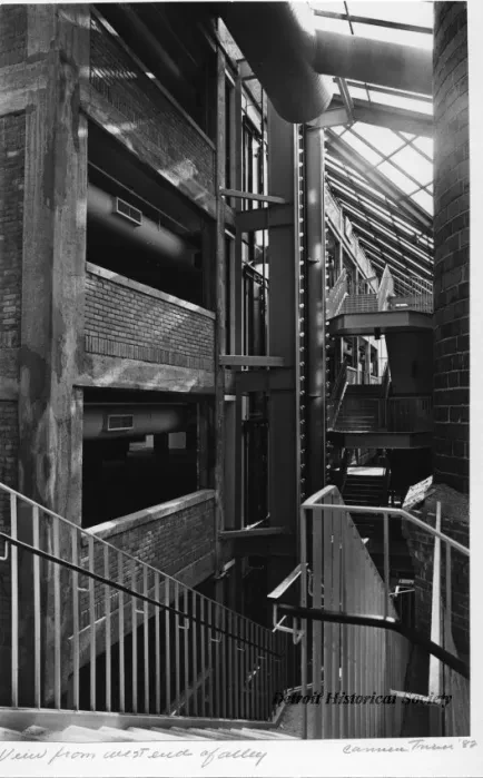 Print, Photographic - View From West End of Alley