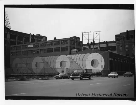 Print, Photographic - E. Jefferson & Grand Blvd., Facing N.