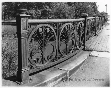 Print, Photographic - Detail of Bridge on Belle Isle