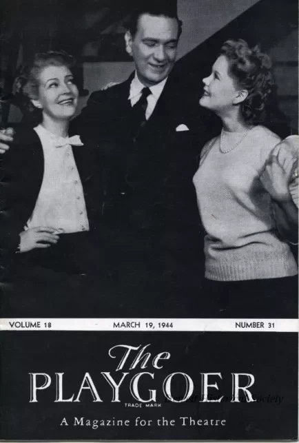 Program, Theater - The Playgoer, Volume 18, Number 31