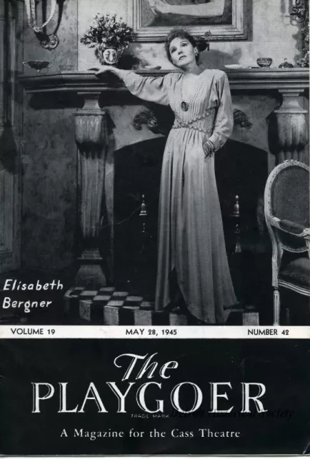 Program, Theater - The Playgoer, Volume 19, Number 42